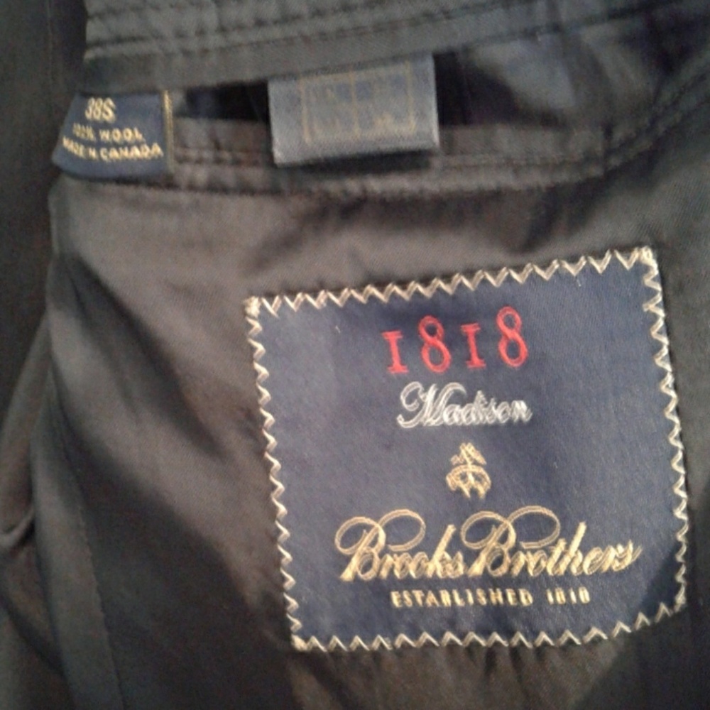 Mens 38 s Brooks Brothers Loro Piana sportcoat - Picture 2 of 5